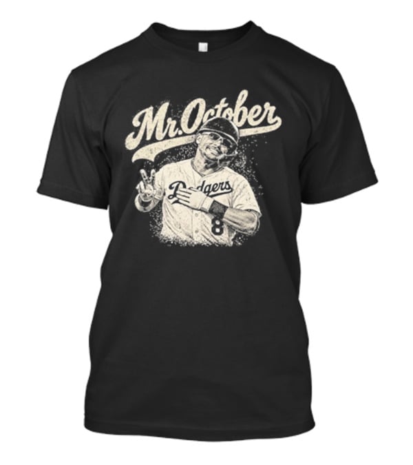 Mr October Dodgers Kike Hernandez Baseball Triumph T-Shirt