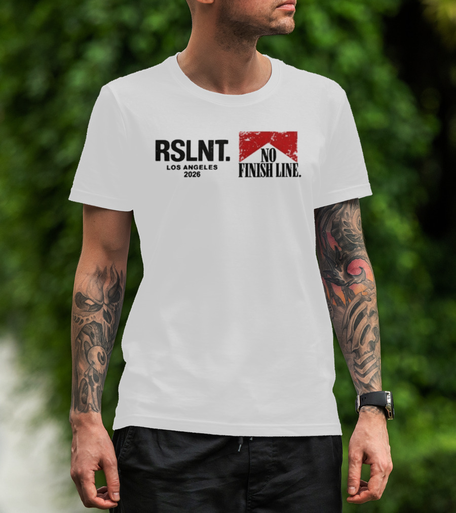 Elias Michael Store Rslnt Los Angeles 2026 No Finish Line T-Shirt