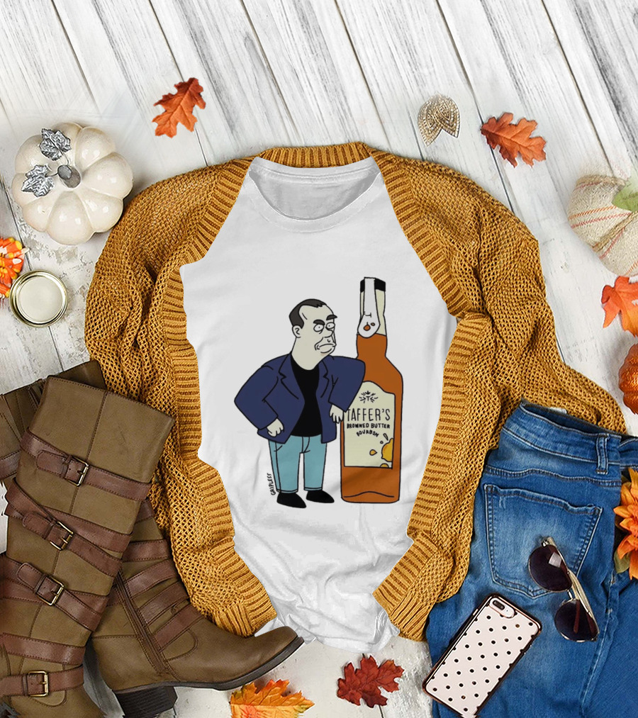 Jon Taffer Cartoon Browning Butter Bourbon Bar Rescue T-Shirt