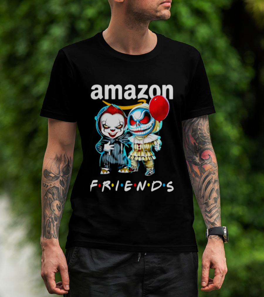 Amazon Pennywise Skellington Friends Halloween 2026 T-Shirt