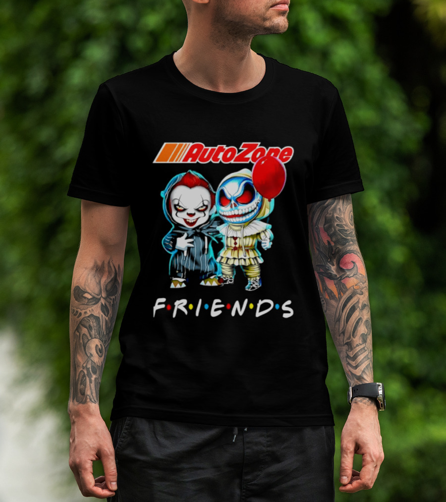 AutoZone Pennywise Skellington Friends 2026 Halloween Event T-Shirt