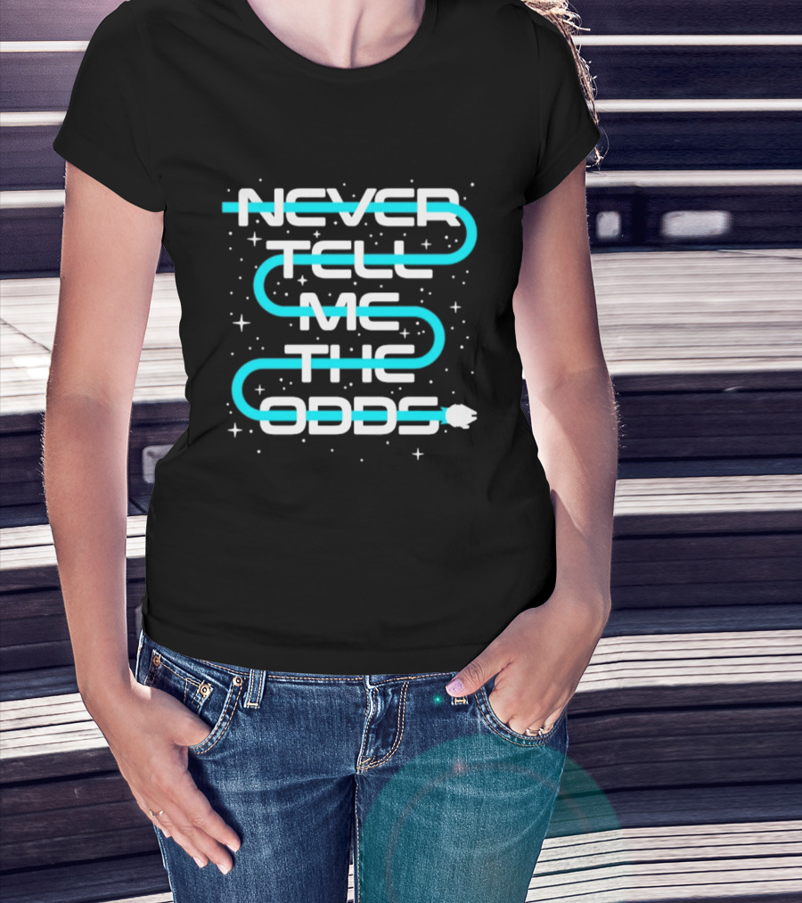 Star Wars Han Solo Never Tell Me The Odds T-Shirt