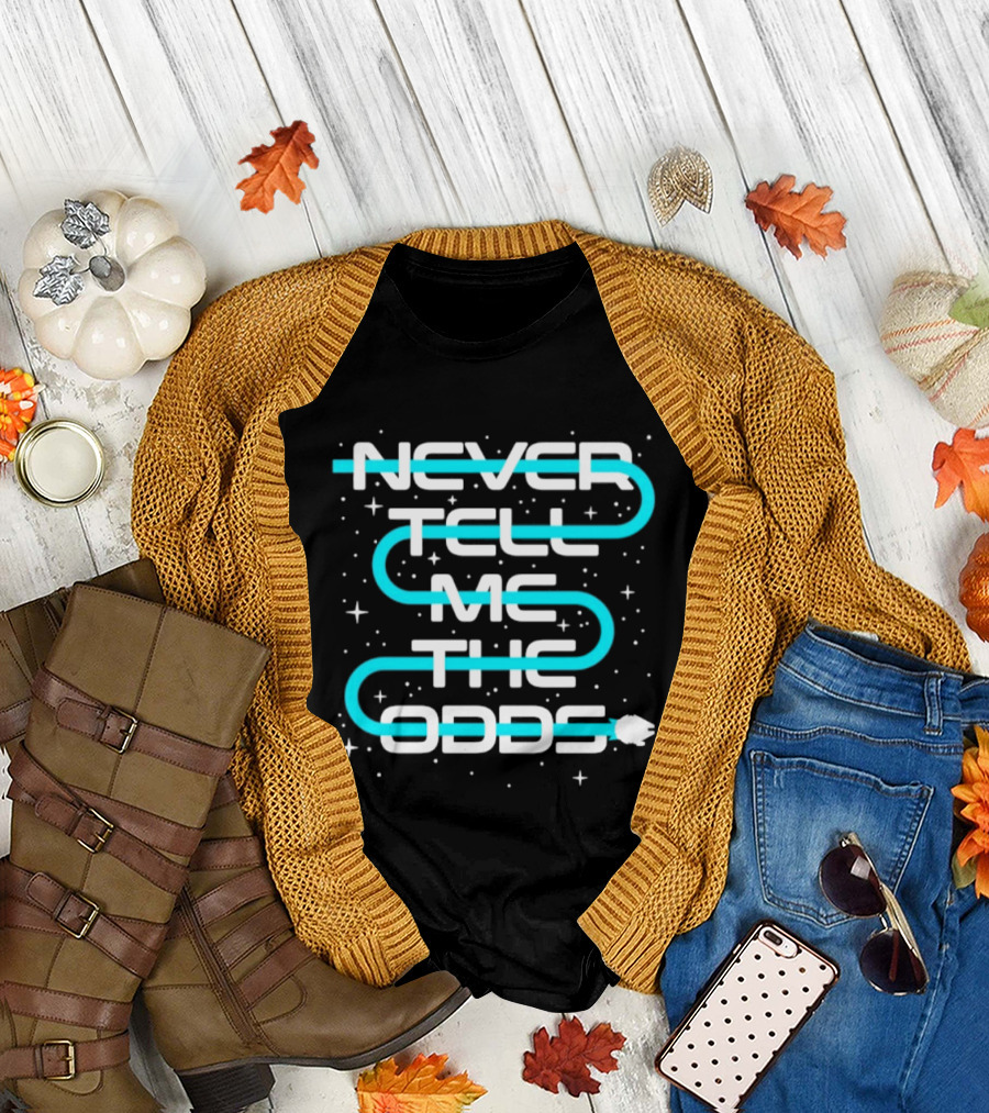 Star Wars Han Solo Never Tell Me The Odds T-Shirt