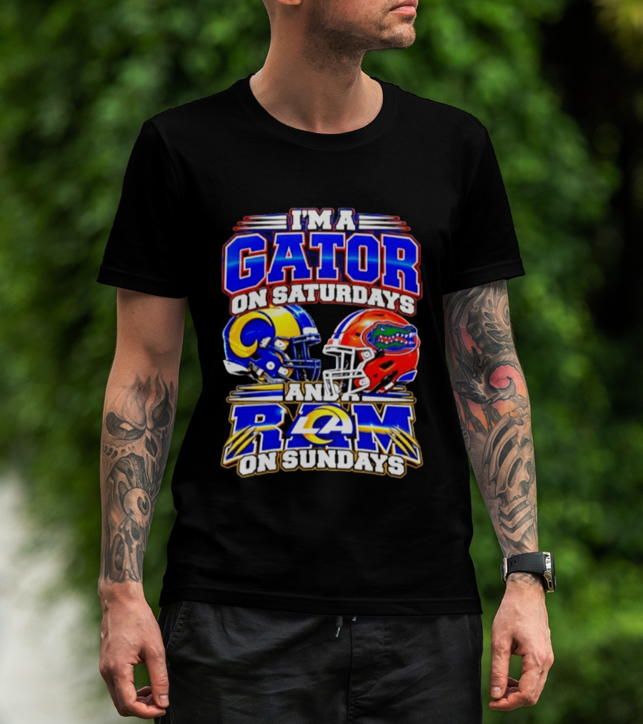 I'm A Gator On Saturdays And A Ram On Sundays 2026 T-Shirt