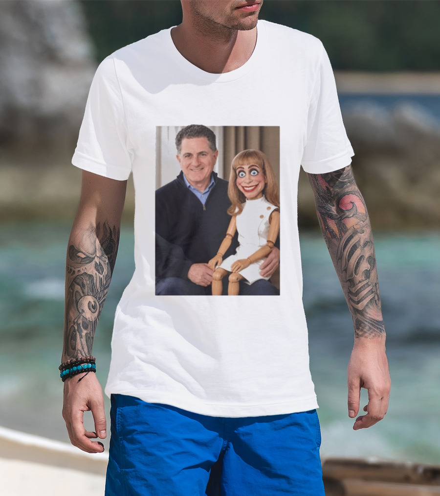 Michael Dell Ventriloquist Dummy T-Shirt