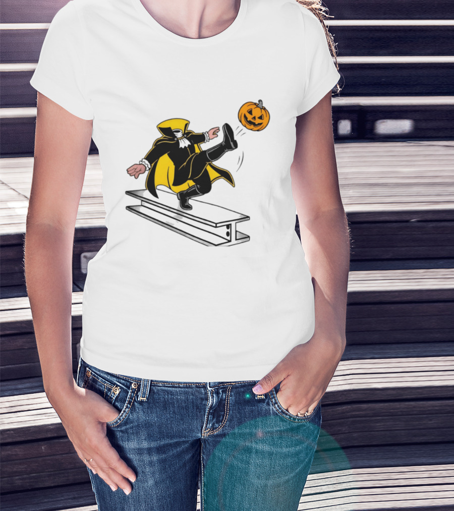 Pittsburgh Steelers Halloween 2026 Headless Horseman Of Steel T-Shirt
