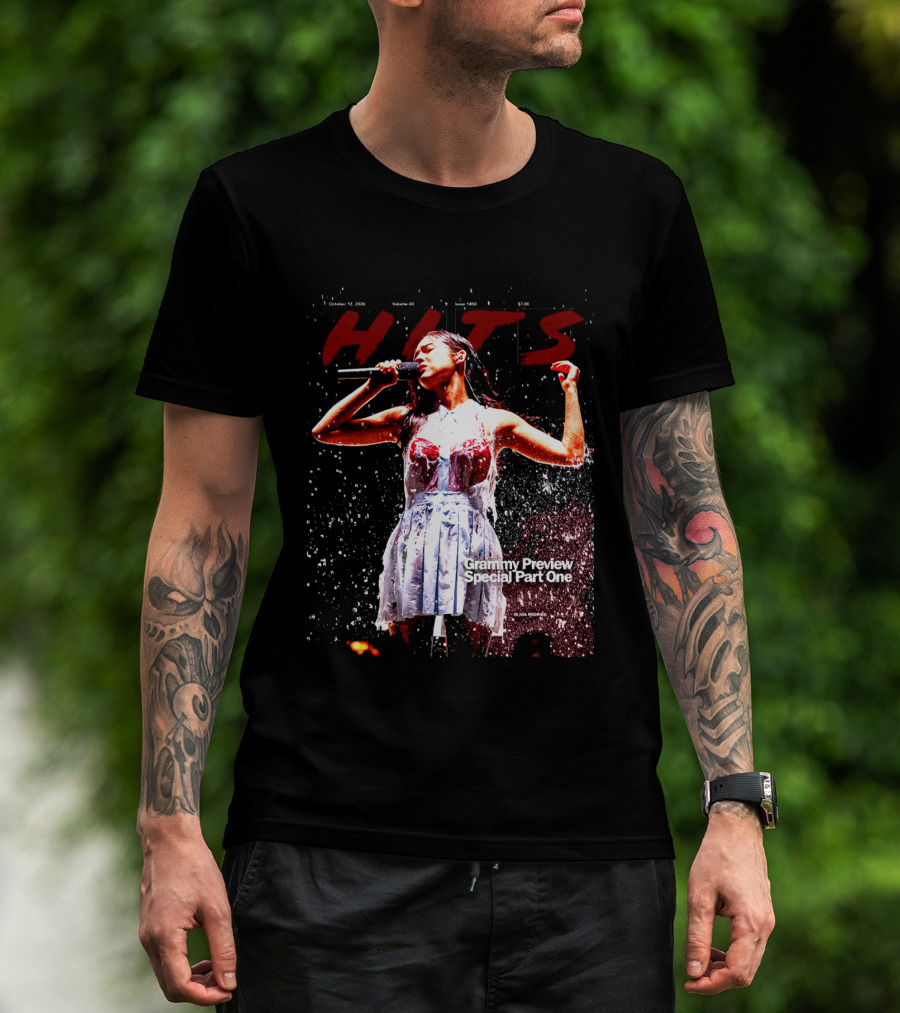 Olivia Rodrigo Hits Daily Double Issue 1458 Grammy Preview October 12 2026 T-Shirt