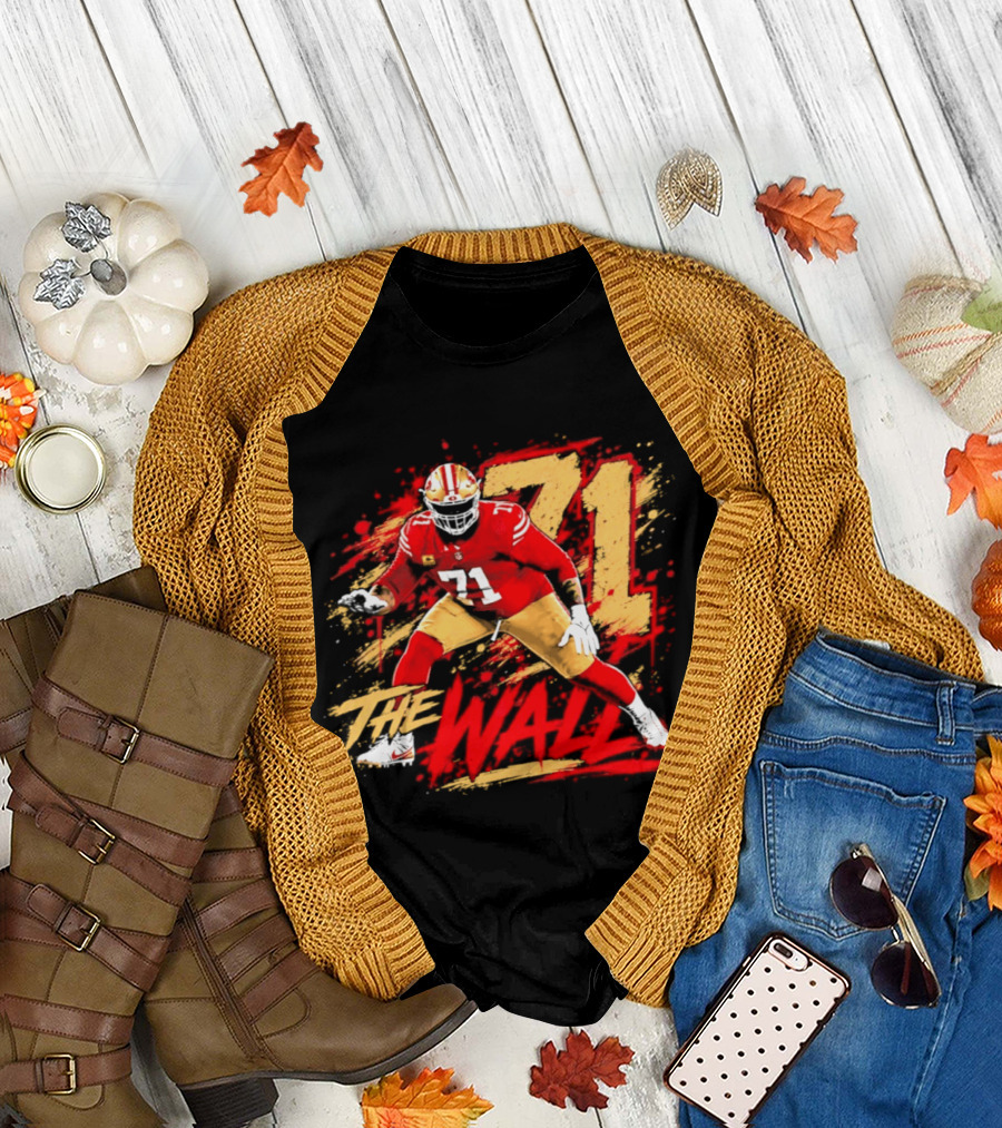 Trent Williams 71 The Wall San Francisco Football NFL T-Shirt