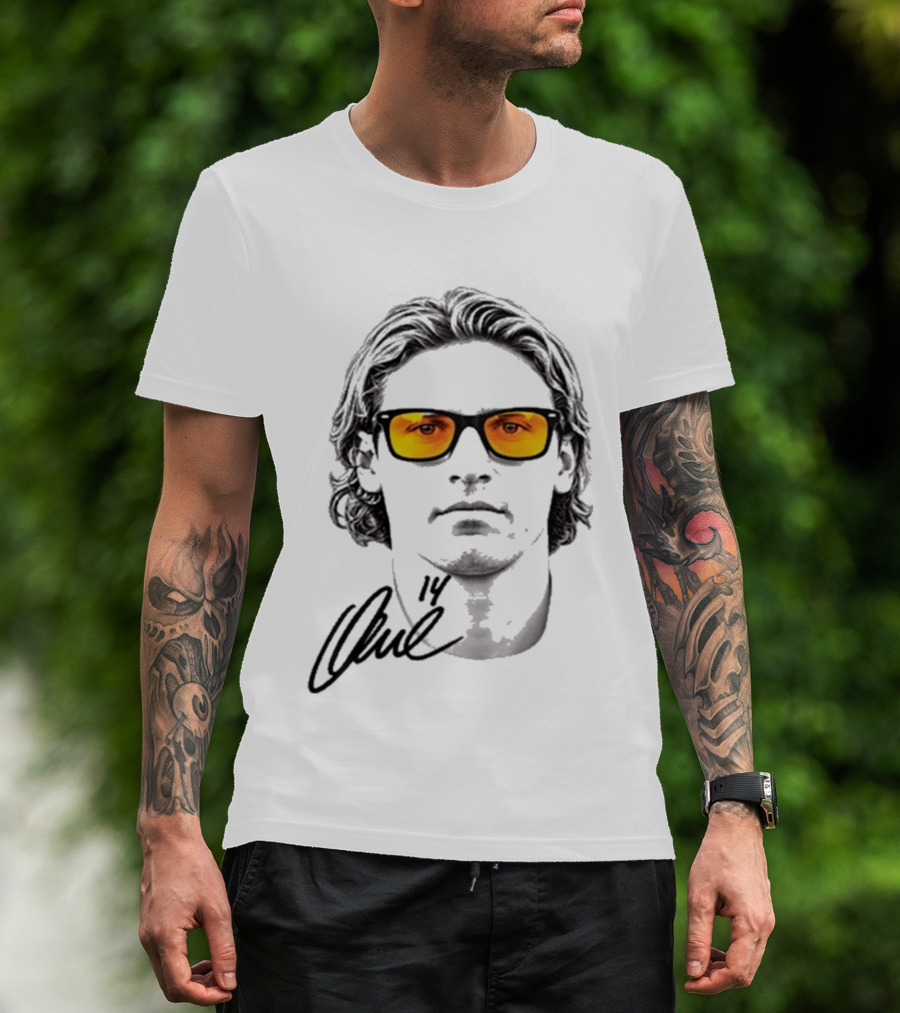 Antoine Griezmann Marcos Llorente 14 Signature Glasses T-Shirt