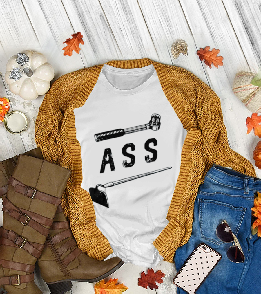 Socket Ass Hoe Tools Pun Mechanic Humor T-Shirt