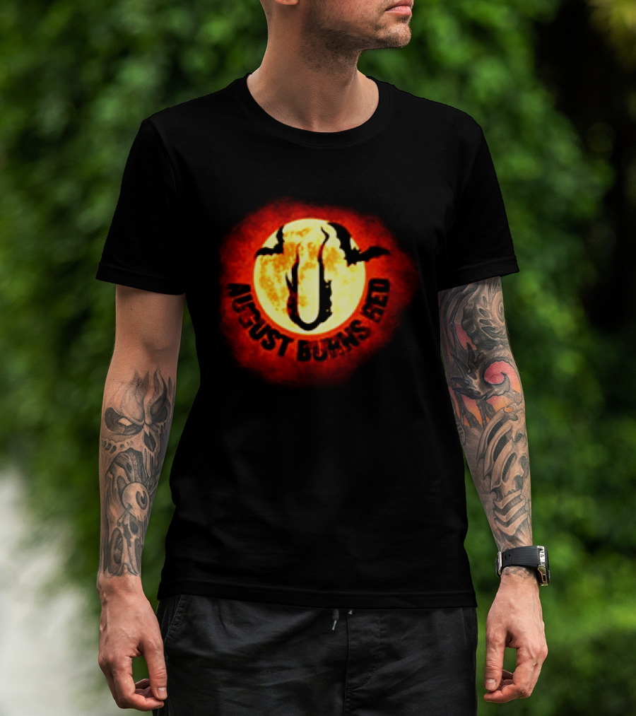 August Burns Red Halloween Moon Bats 2026 T-Shirt