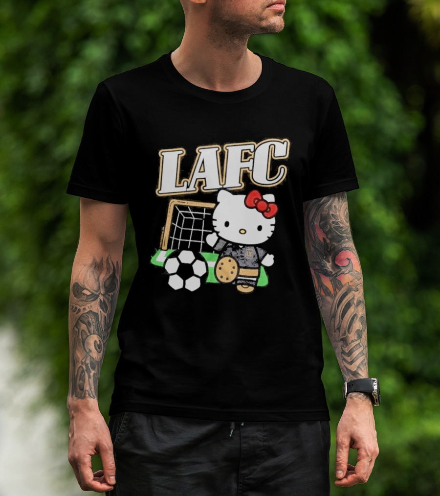 LAFC Hello Kitty Collaboration Soccer Theme October 2026 T-Shirt
