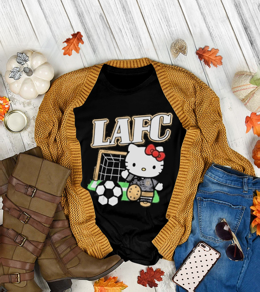 LAFC Hello Kitty Collaboration Soccer Theme October 2026 T-Shirt