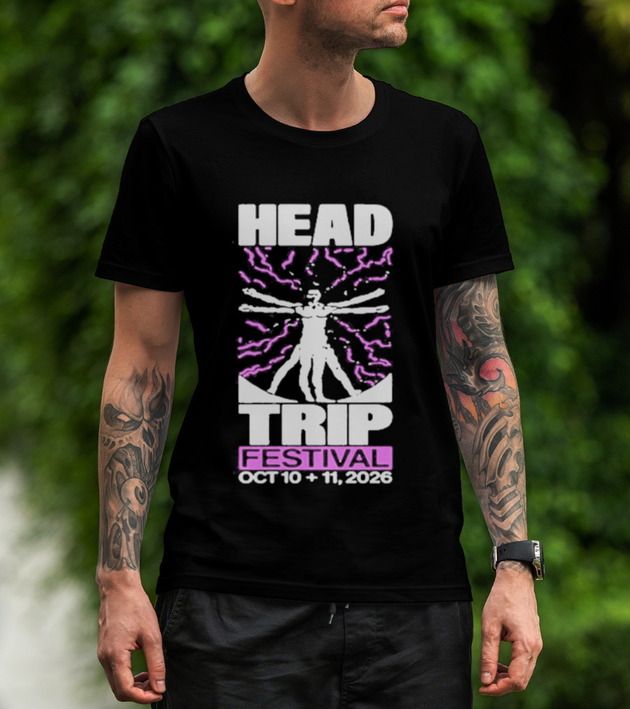Head Trip Festival Empire Polo Club Oct 10 & 11 2026 Indio CA T-Shirt