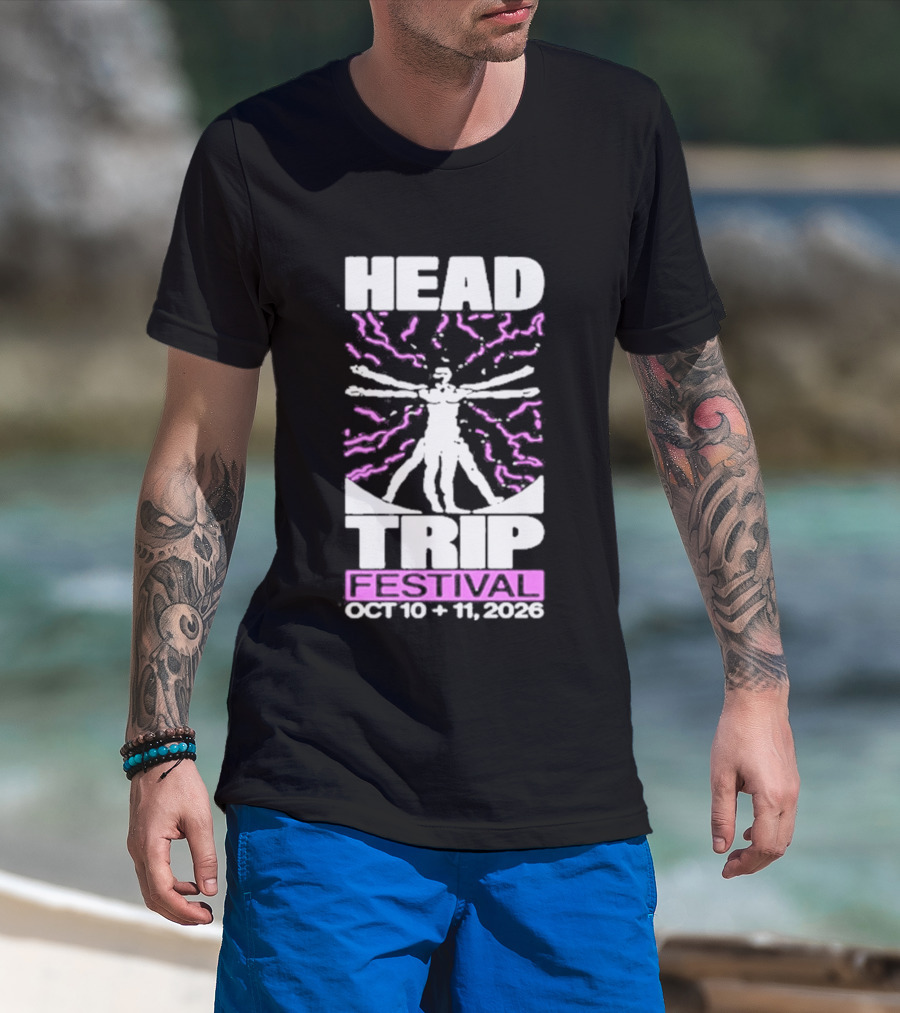 Head Trip Festival Empire Polo Club Oct 10 & 11 2026 Indio CA T-Shirt