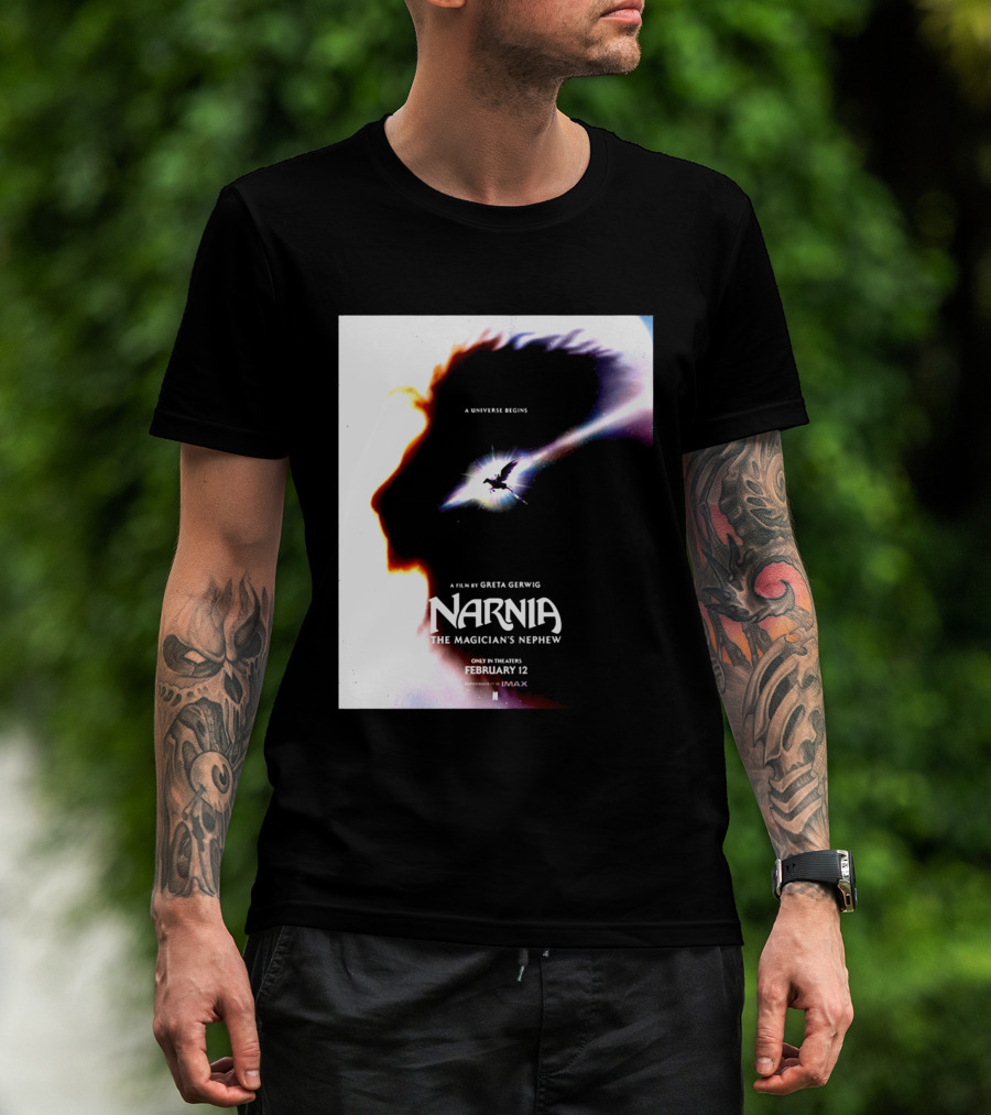 Narnia The Magician's Nephew A Universe Begins Film By Greta Gerwig IMAX Release February 12 T-Shirt