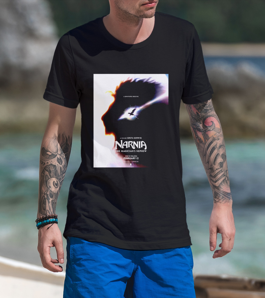 Narnia The Magician's Nephew A Universe Begins Film By Greta Gerwig IMAX Release February 12 T-Shirt