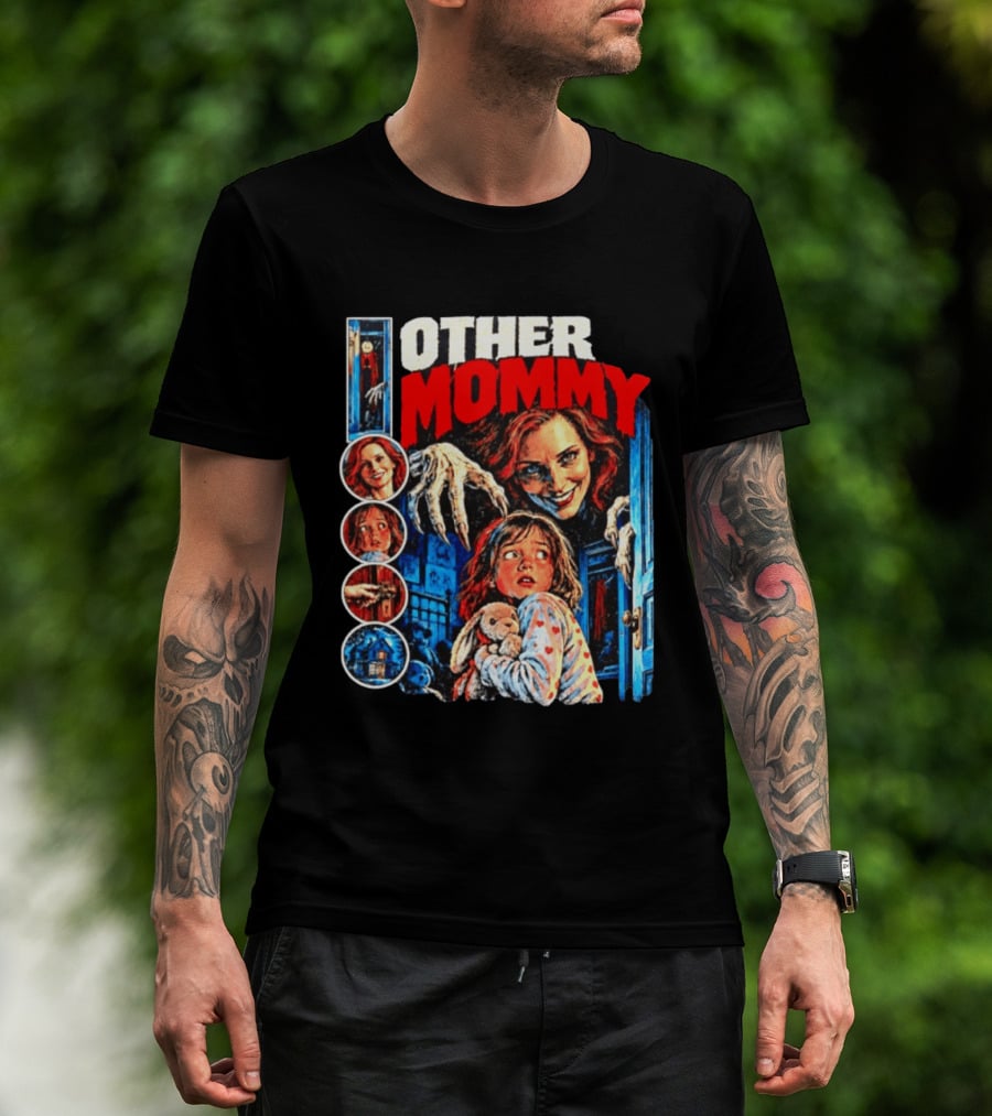 Other Mommy Coraline Horror Movie Bootleg Halloween Creepy T-Shirt