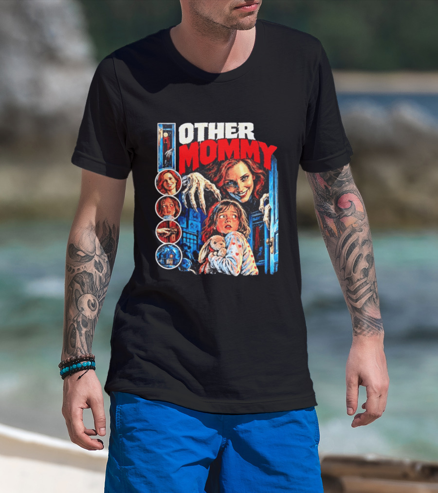 Other Mommy Coraline Horror Movie Bootleg Halloween Creepy T-Shirt