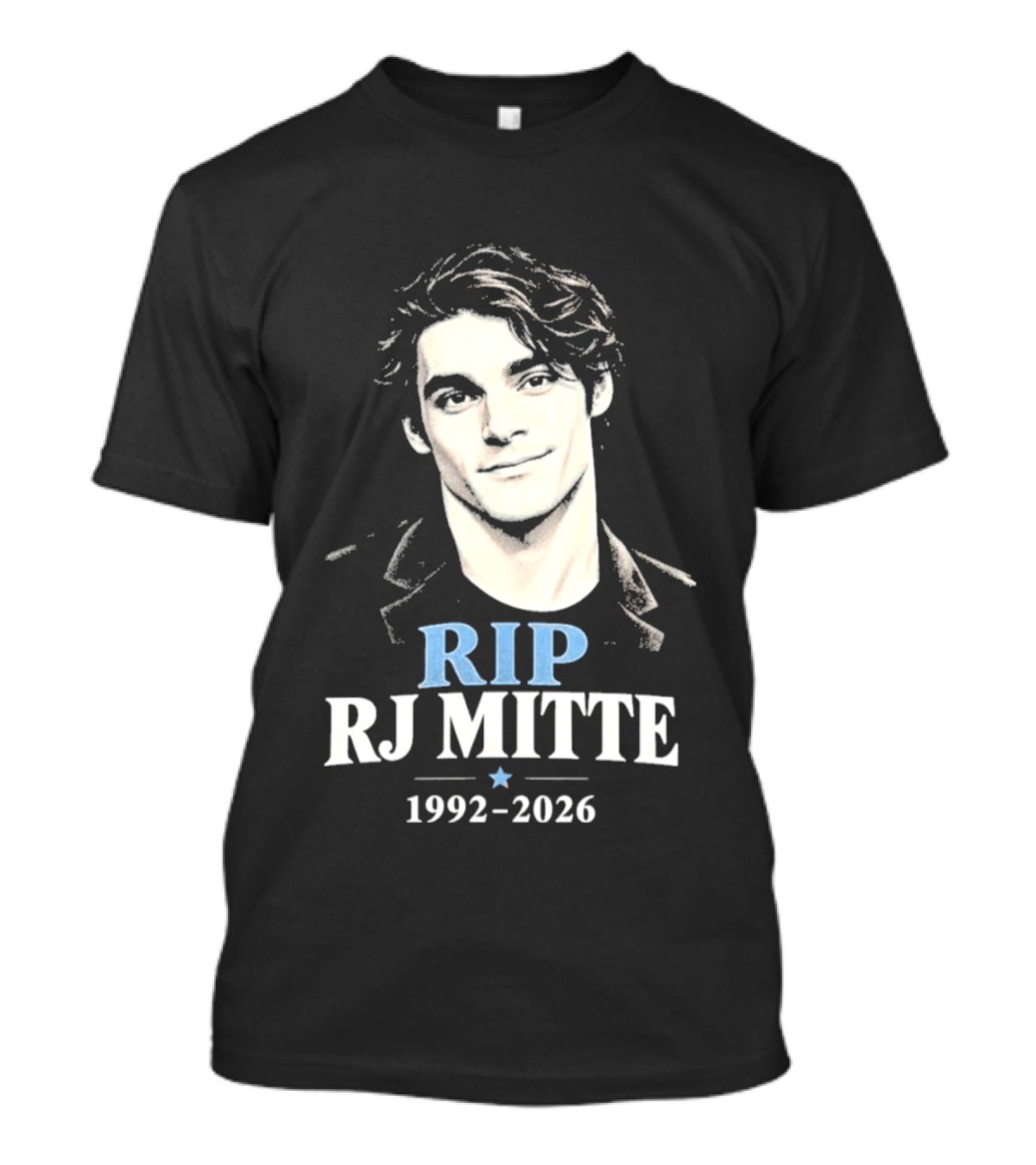 RIP RJ Mitte 1992 2026 Memorial T-Shirt