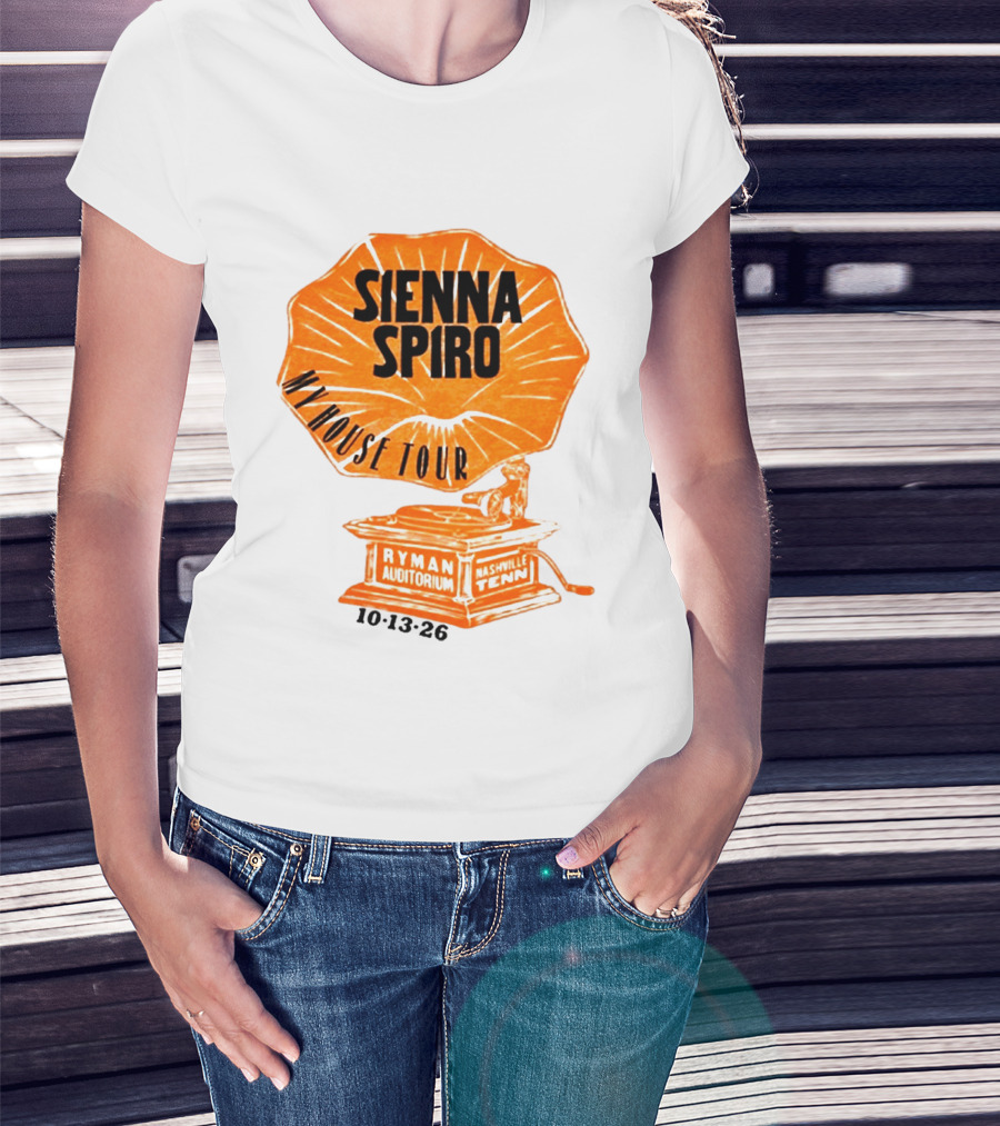 Sienna Spiro My House Tour Ryman Auditorium Nashville Tenn 101326 T-Shirt