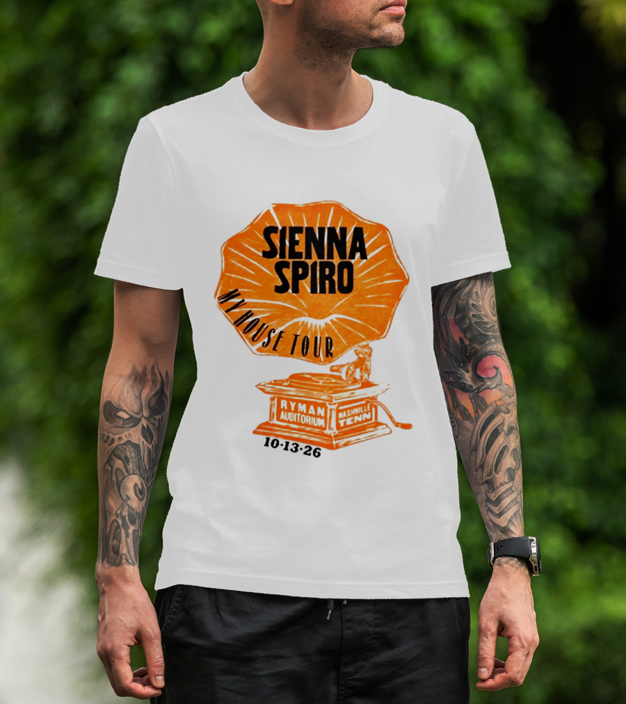 Sienna Spiro My House Tour Ryman Auditorium Nashville Tenn 101326 T-Shirt