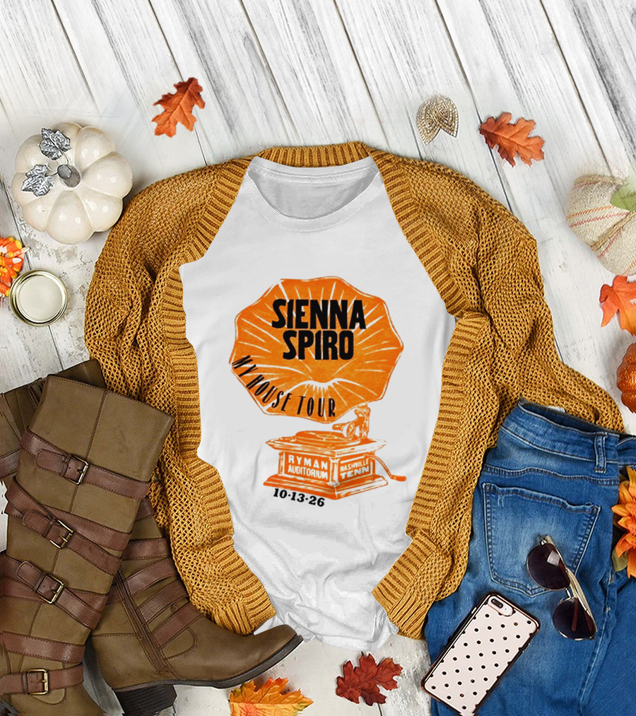 Sienna Spiro My House Tour Ryman Auditorium Nashville Tenn 101326 T-Shirt