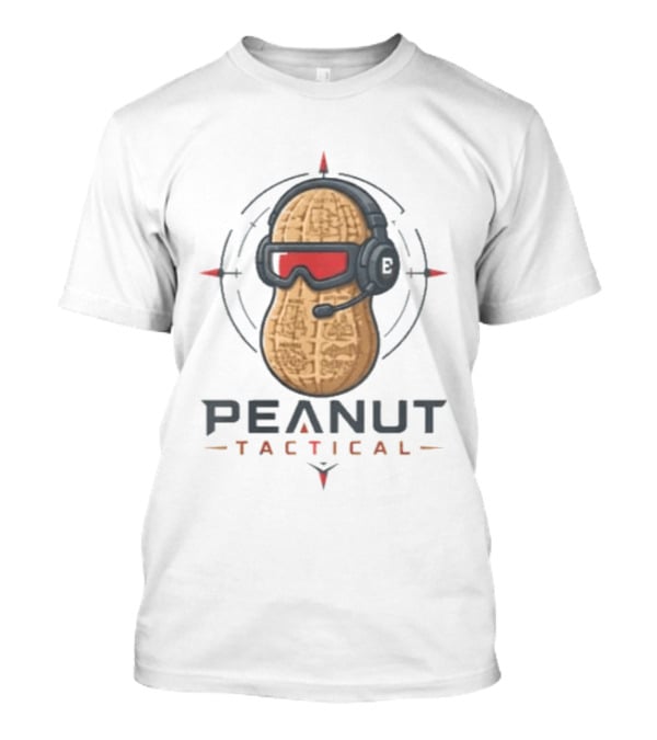 Peanut Tactical Headset Goggles Peanuts Aim T-Shirt