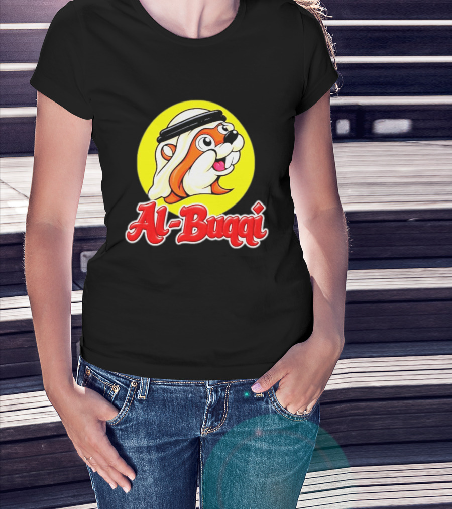 Al Buqqi Beaver Bucees Kufi Cartoon T-Shirt