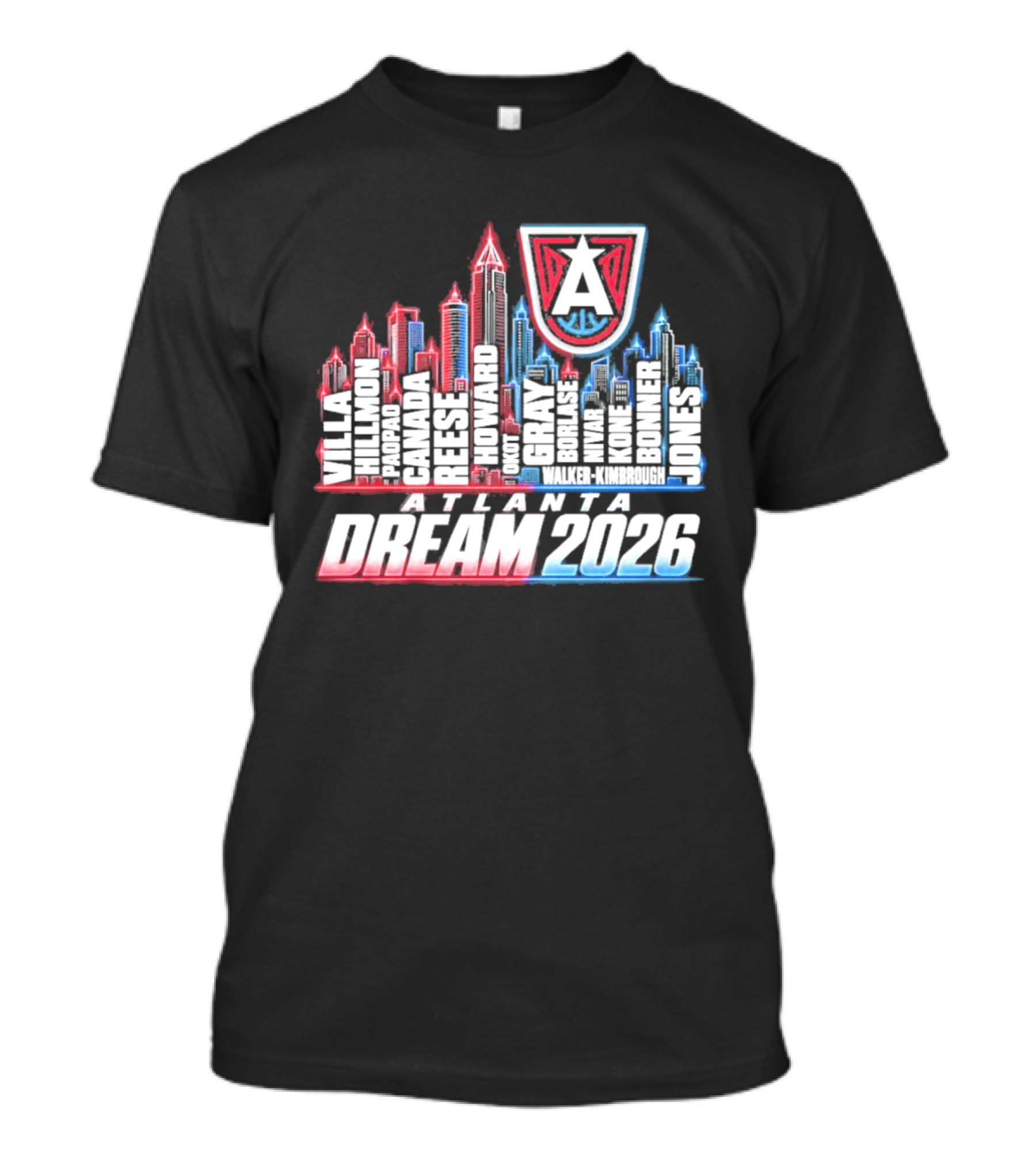 Atlanta Dream 2026 Skyline A T-Shirt