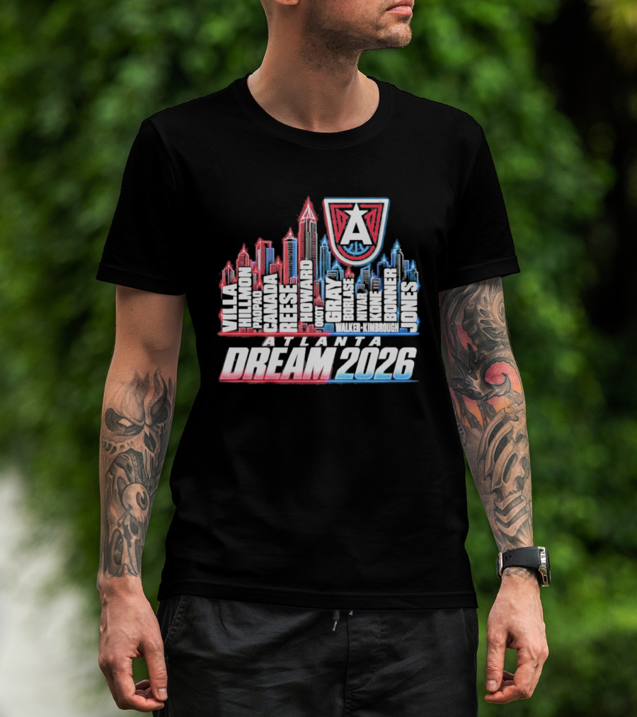 Atlanta Dream 2026 Skyline A T-Shirt