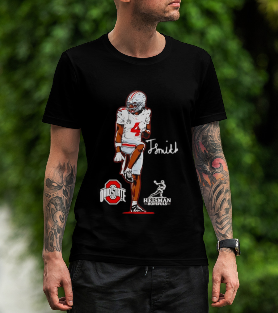 Ohio State Buckeyes J. Smith Heisman Hopeful Number 4 T-Shirt