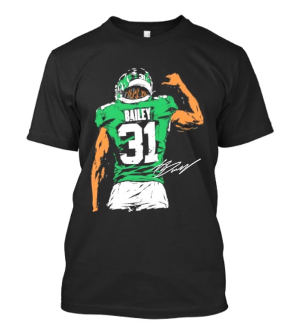 David Bailey Number 31 New York Jets NFL Football Jersey T-Shirt