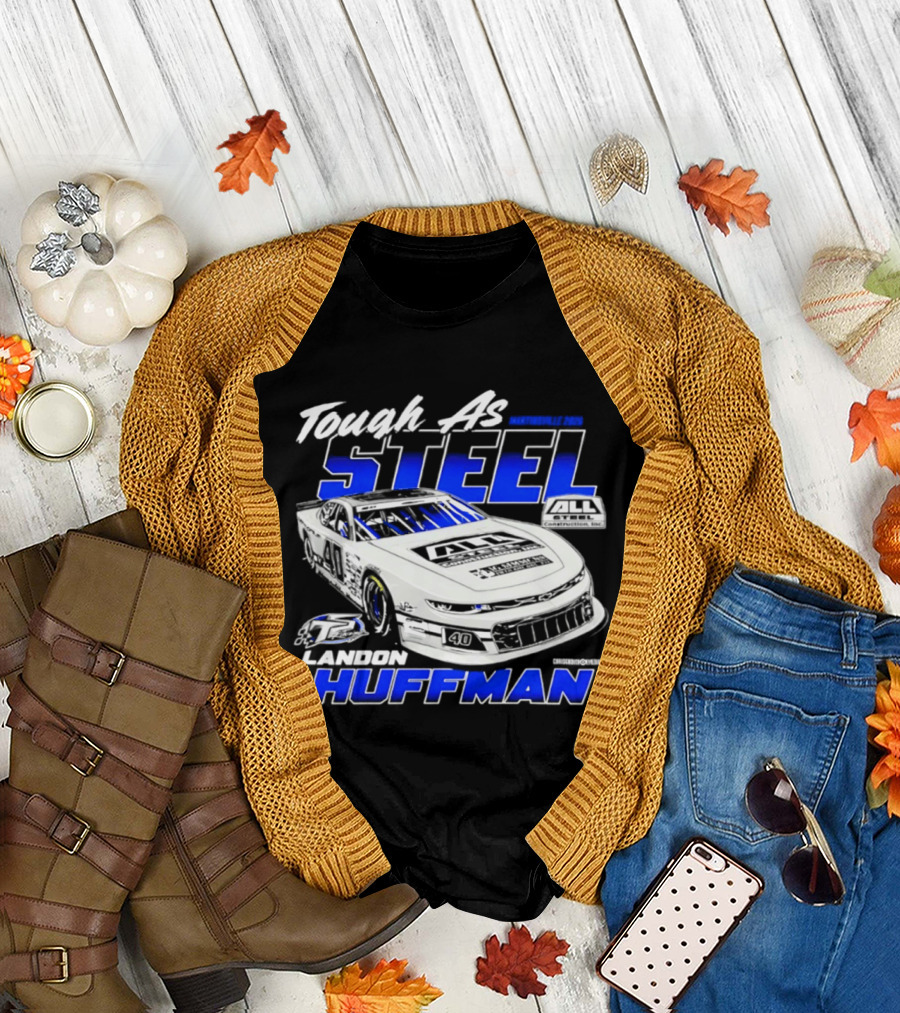 Tough As Steel Landon Huffman Martinsville 2026 T-Shirt