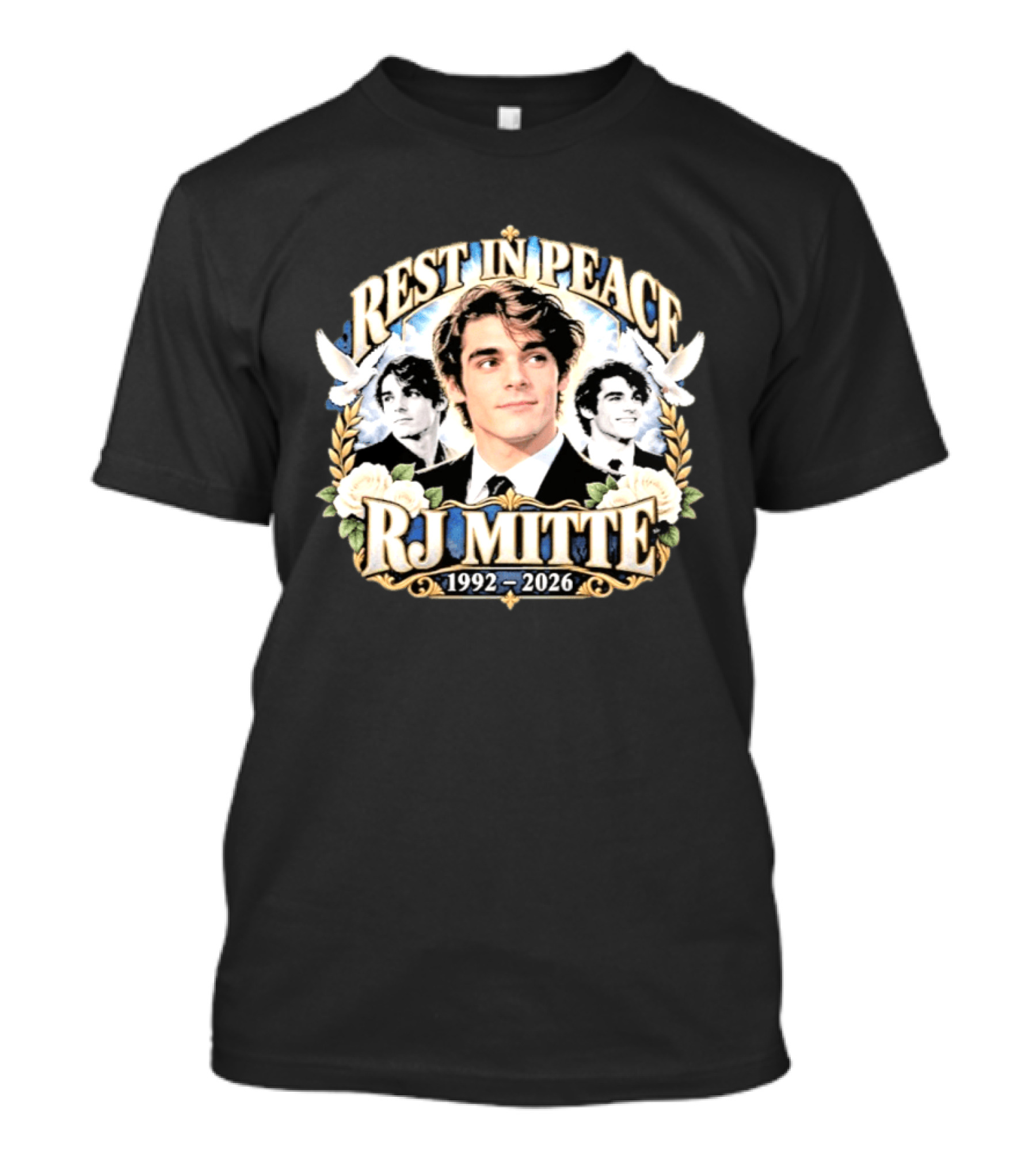 Rest In Peace RJ Mitte 1992 2026 T-Shirt
