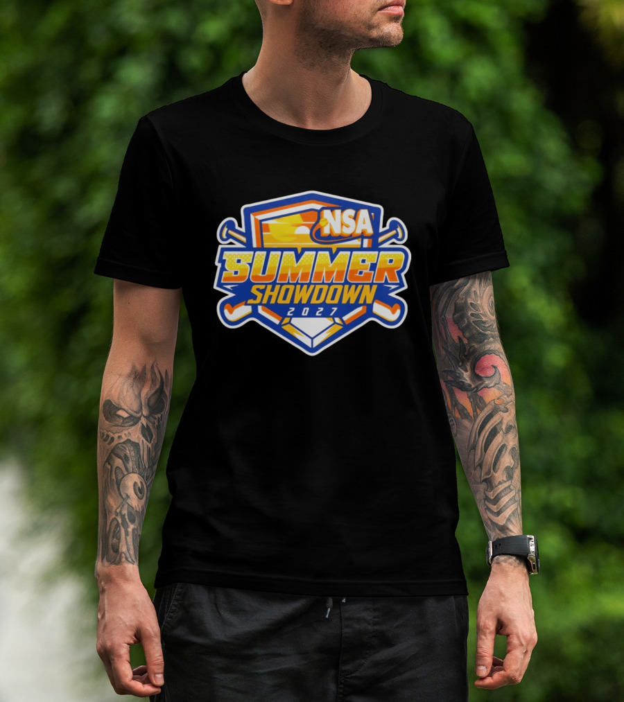 NSA 2027 Summer Showdown Fastpitch Tournament T-Shirt