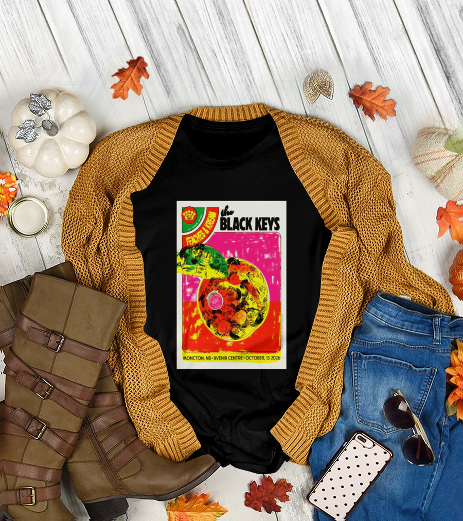 The Black Keys Peaches & Cream Event Moncton NB Avenir Centre October 13 2026 T-Shirt