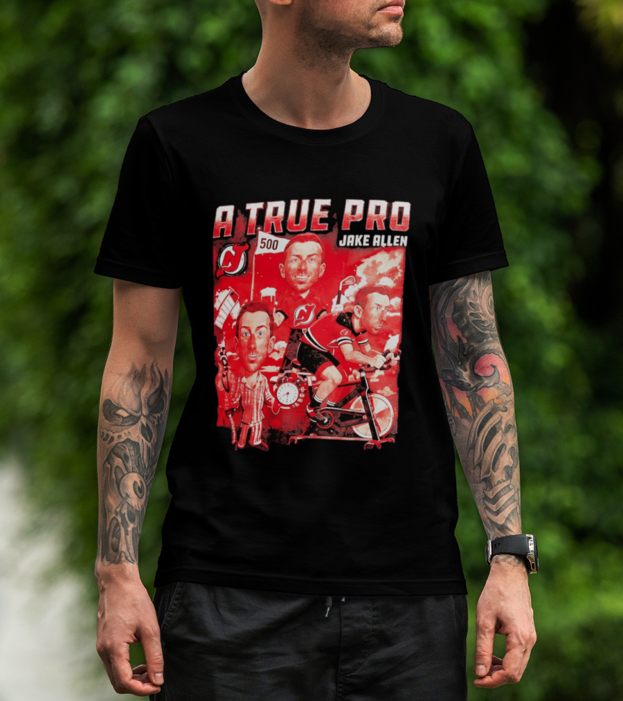 A True Pro Jake Allen NJ Devils 500 T-Shirt