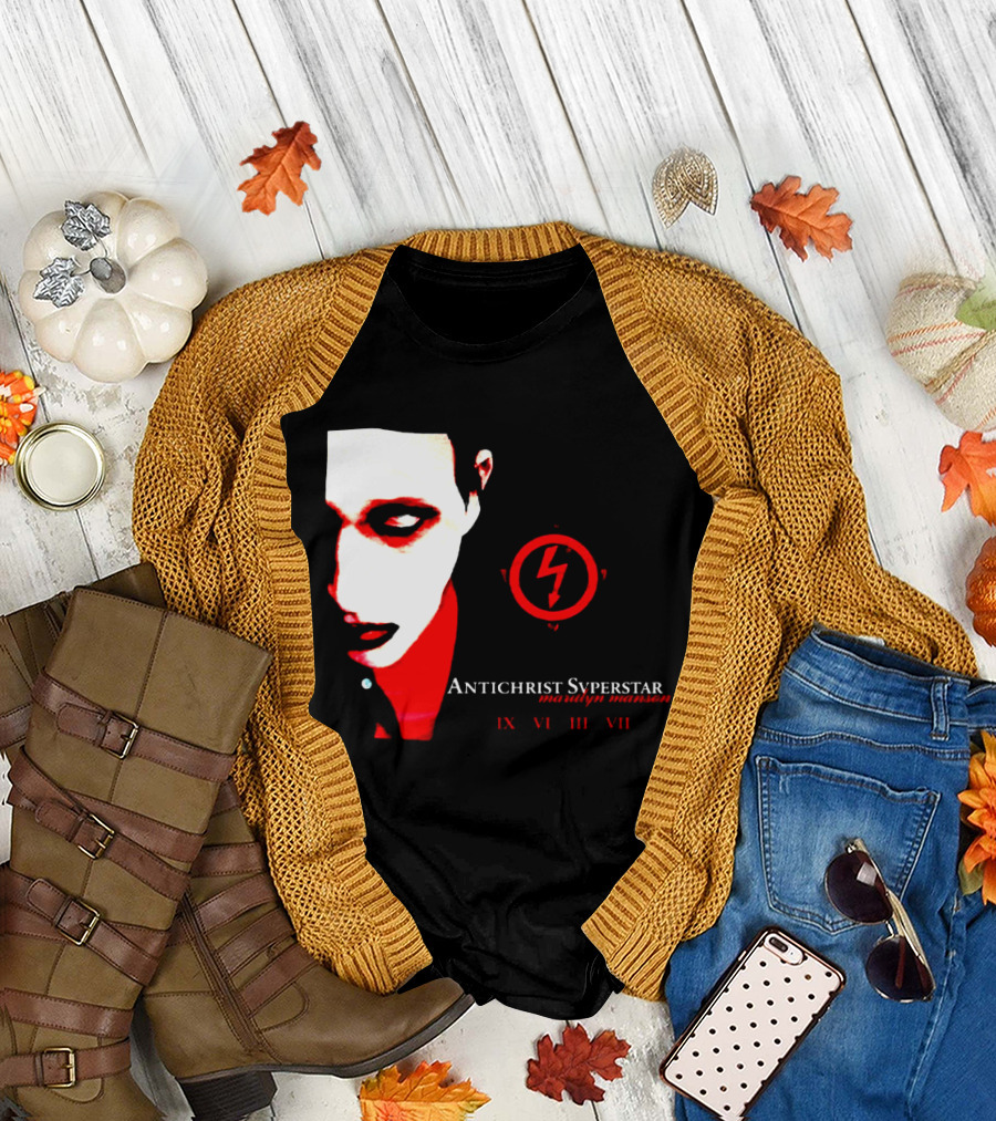 Marilyn Manson Antichrist Superstar 30th Anniversary 2026 Album Cover IX VI III VII T-Shirt