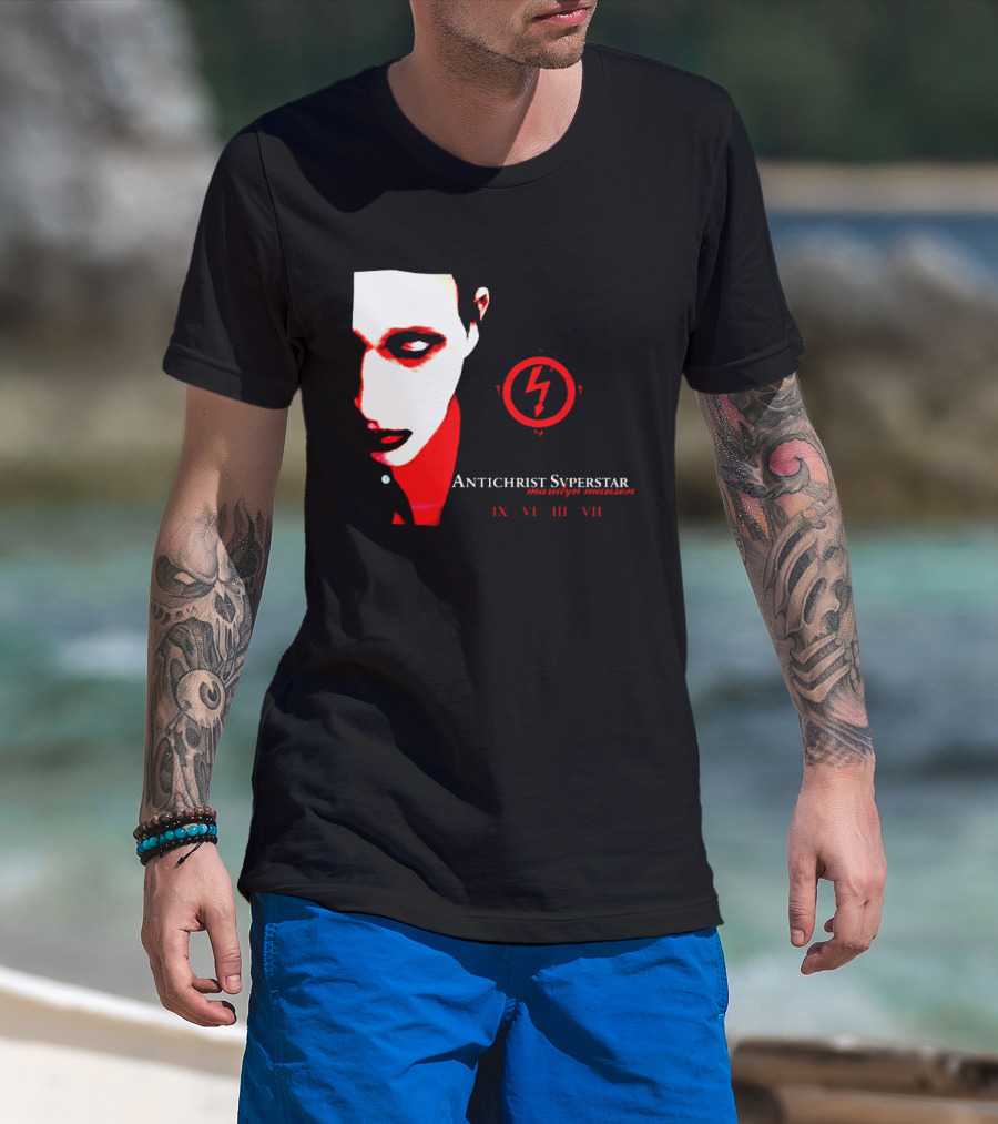 Marilyn Manson Antichrist Superstar 30th Anniversary 2026 Album Cover IX VI III VII T-Shirt