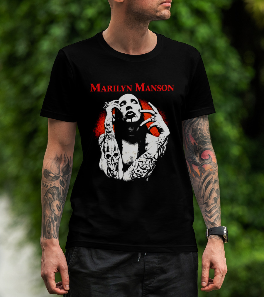 Marilyn Manson Antichrist Superstar 30th Anniversary 2026 Tour Dates Back T-Shirt