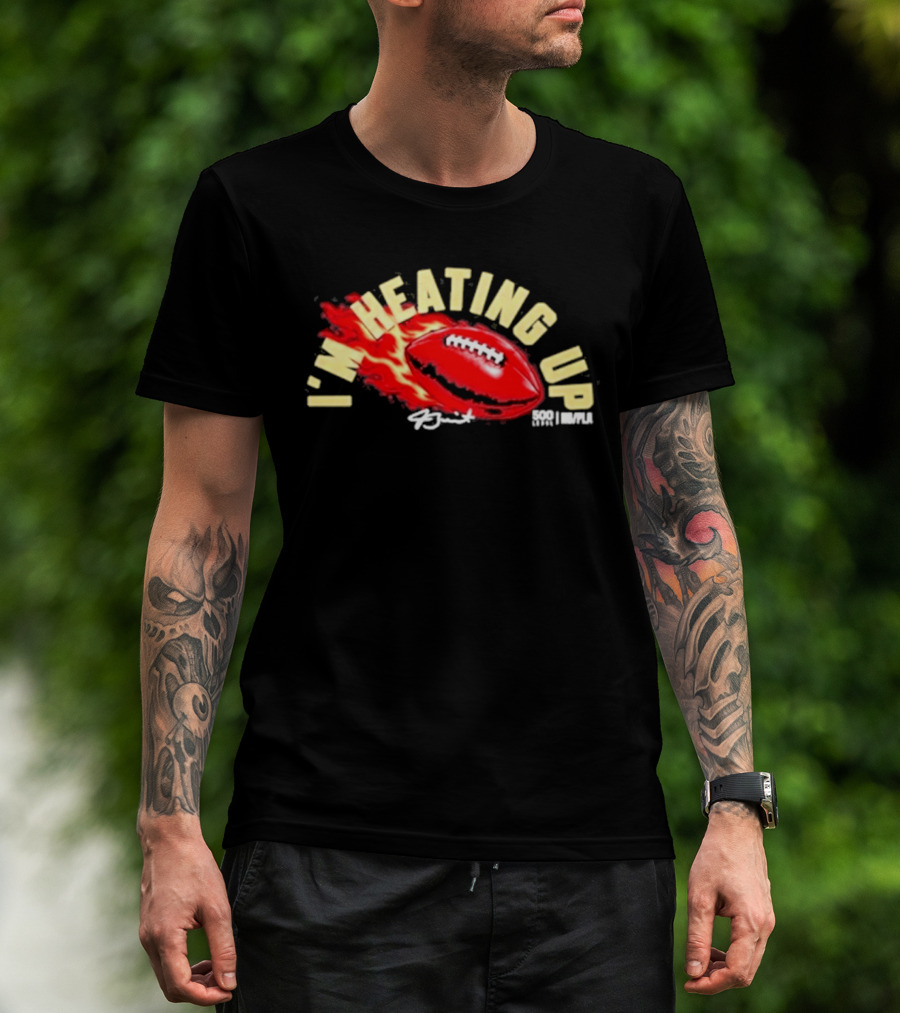 I'm Heating Up Jameis Winston New York Giants Football T-Shirt