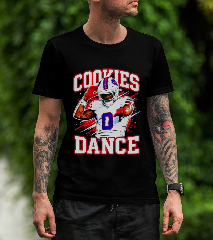 Cookies Dance Keon Coleman Buffalo Bills Player T-Shirt