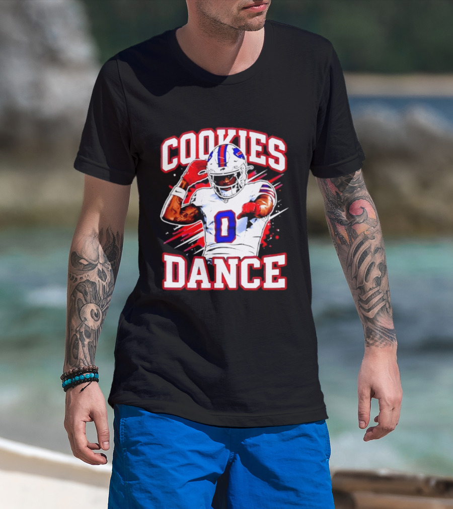 Cookies Dance Keon Coleman Buffalo Bills Player T-Shirt