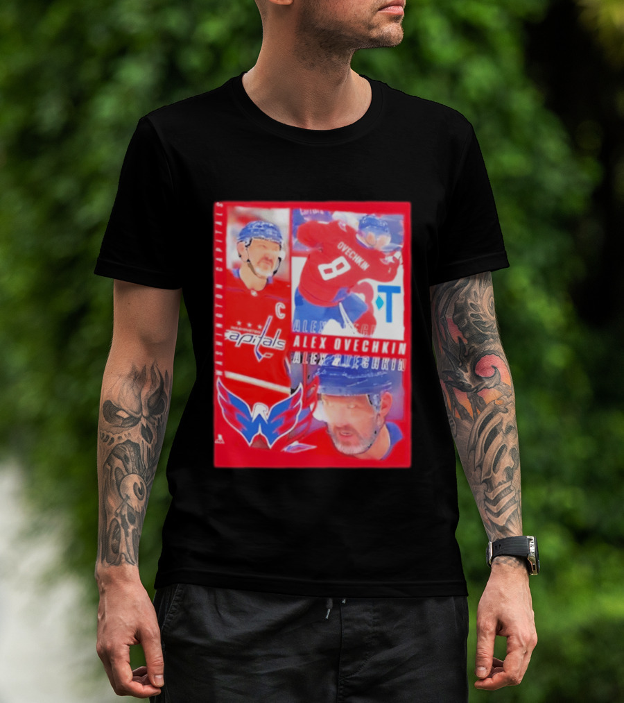 Washington Capitals Alex Ovechkin 8 NHL 2026 T-Shirt