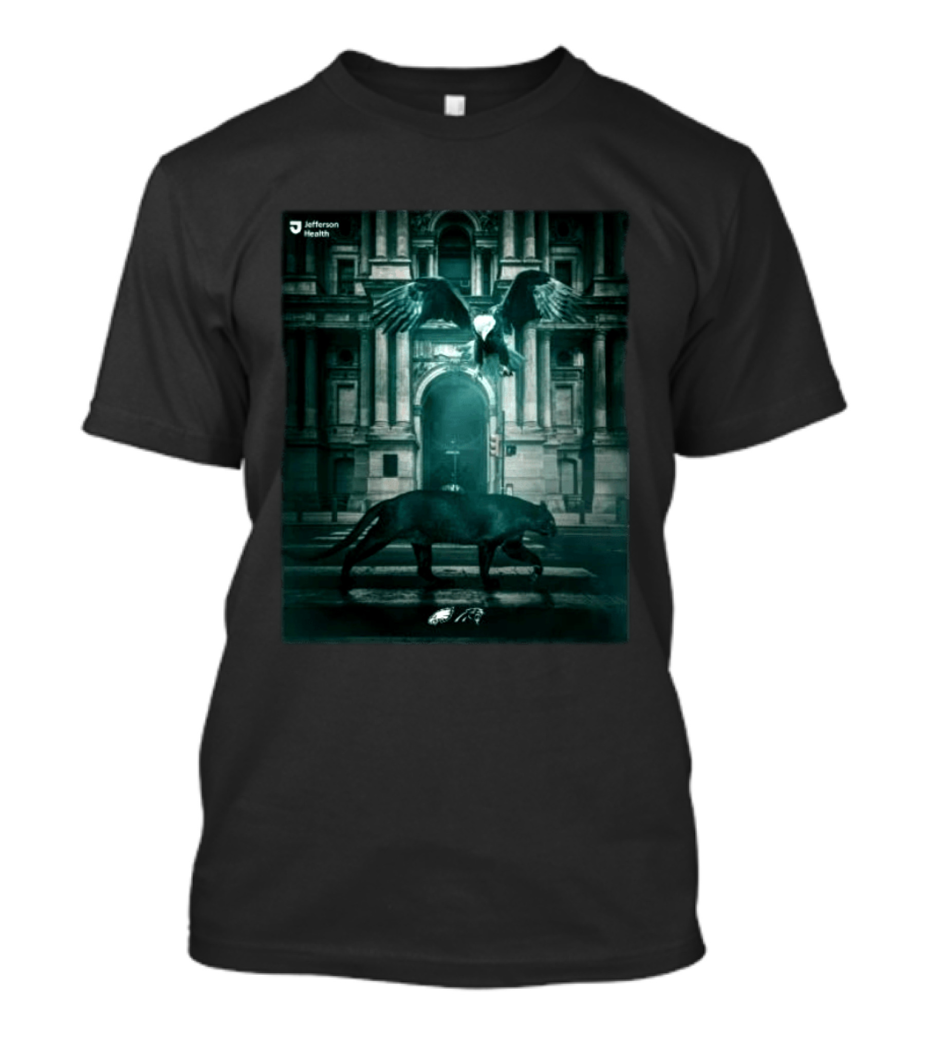 Jefferson Health Philadelphia Eagles Vs Carolina Panthers 2026 Week 6 Matchup T-Shirt