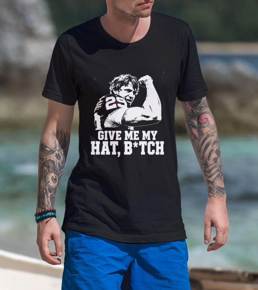 Tate Sandell Sooners Give Me My Hat B*tch T-Shirt