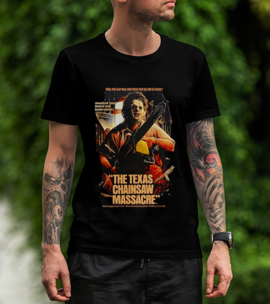 The Texas Chainsaw Massacre America's Most Bizarre And Brutal Crimes Halloween 2026 T-Shirt