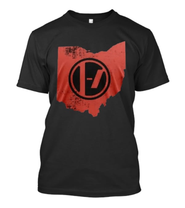 Twenty One Pilots Ohio State Symbol 2026 Stadium Tour Black T-Shirt