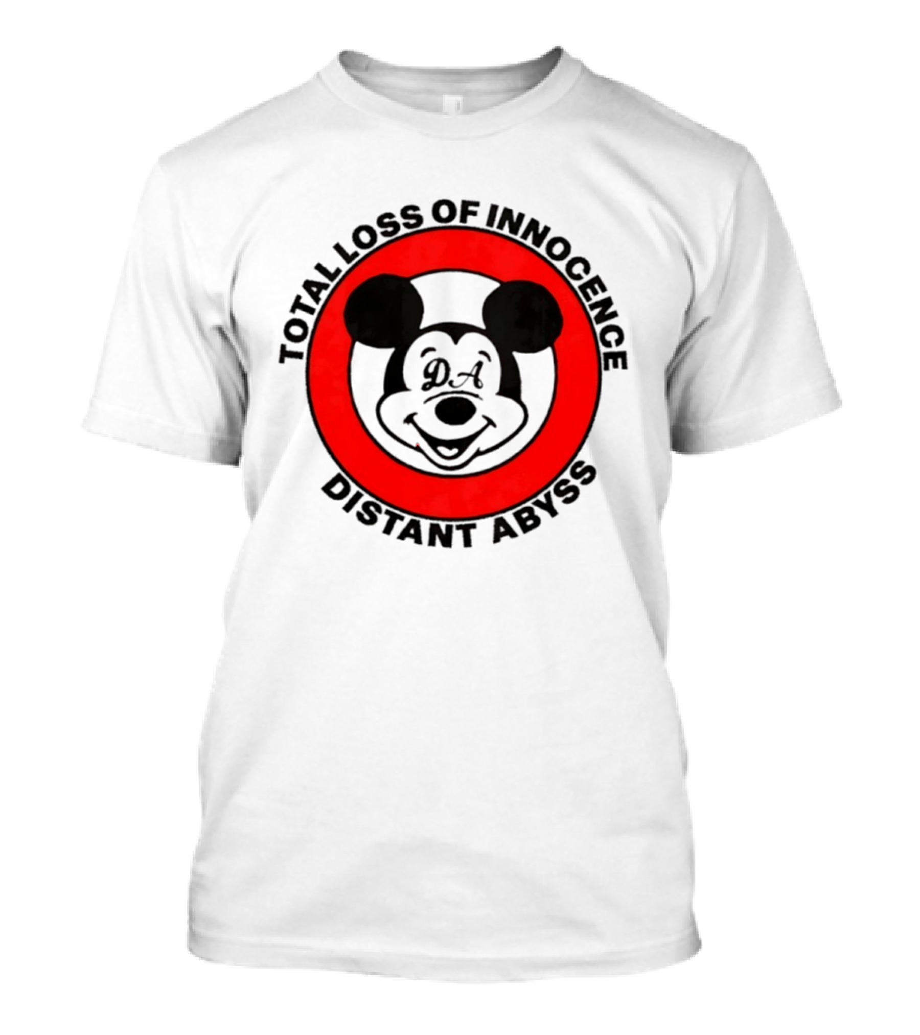 Total Loss Of Innocence Distant Abyss Mickey Mouse T-Shirt
